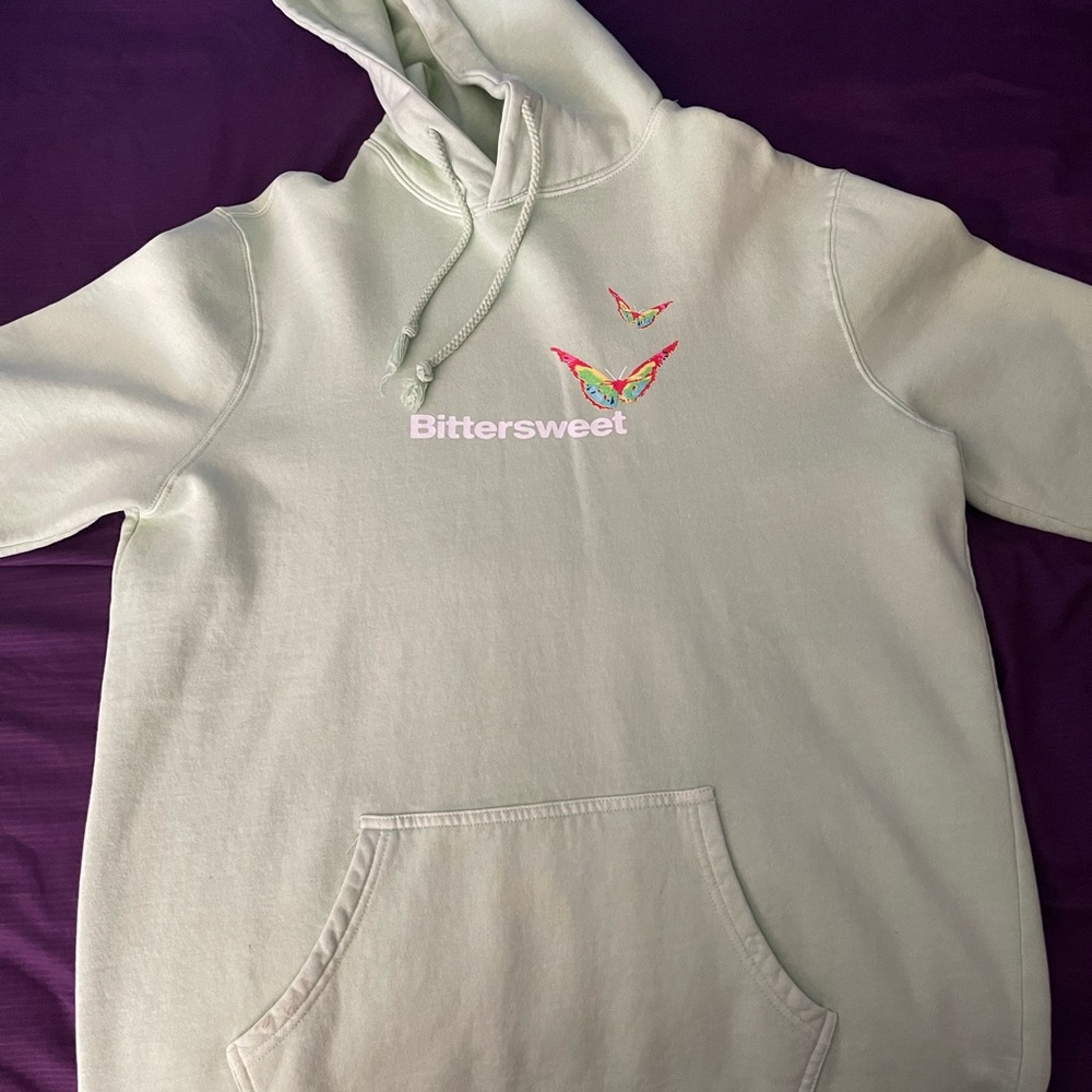 Bittersweet Light Green Hoodie
